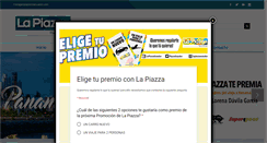 Desktop Screenshot of lapiazzaecuador.com