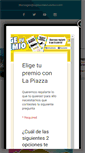 Mobile Screenshot of lapiazzaecuador.com